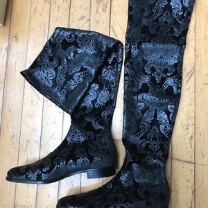 Panama Vero Cuoio over the knee stretch boots